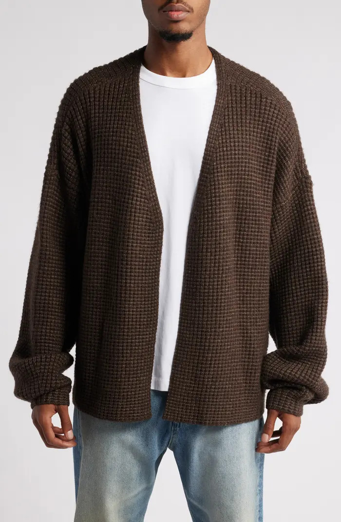 Heavyweight Waffle Cardigan | Nordstrom