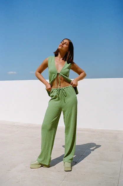 Marina Pants - Green | SABO SKIRT (Global)