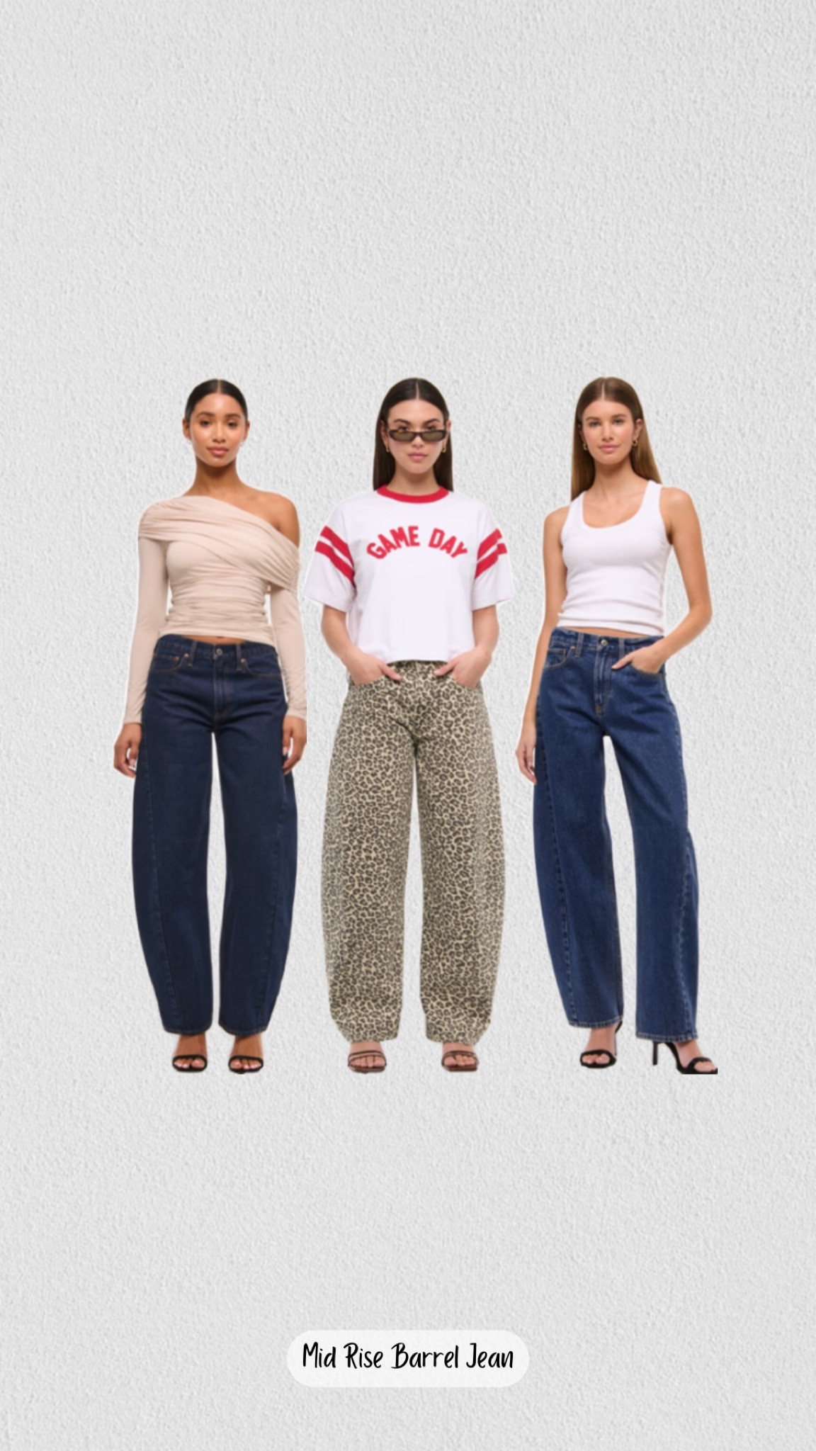 mid rise, barrel jean, leopard print, dark wash,

#LTKSaleAlert #LTKFindsUnder100