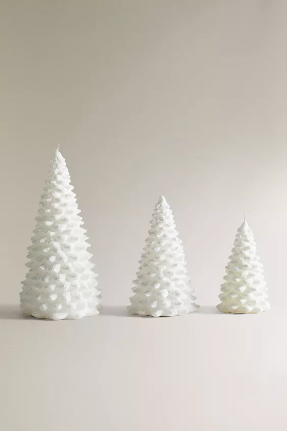 CHRISTMAS GLITTERY FIR TREE CANDLE | Zara US