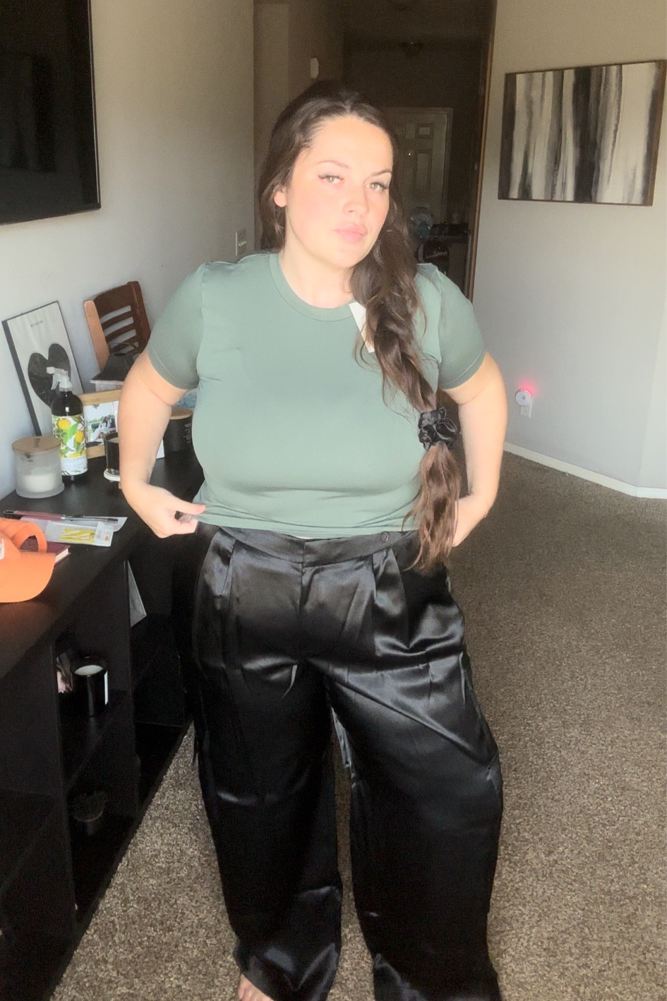 Target seamless fitted tee and cargo pants 

#LTKmidsize #LTKfindsunder50 #LTKplussize