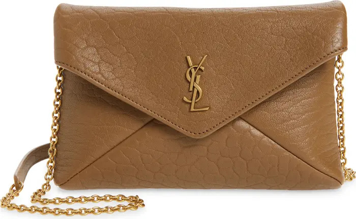 Saint Laurent Cassandre Leather Pouch | Nordstrom | Nordstrom