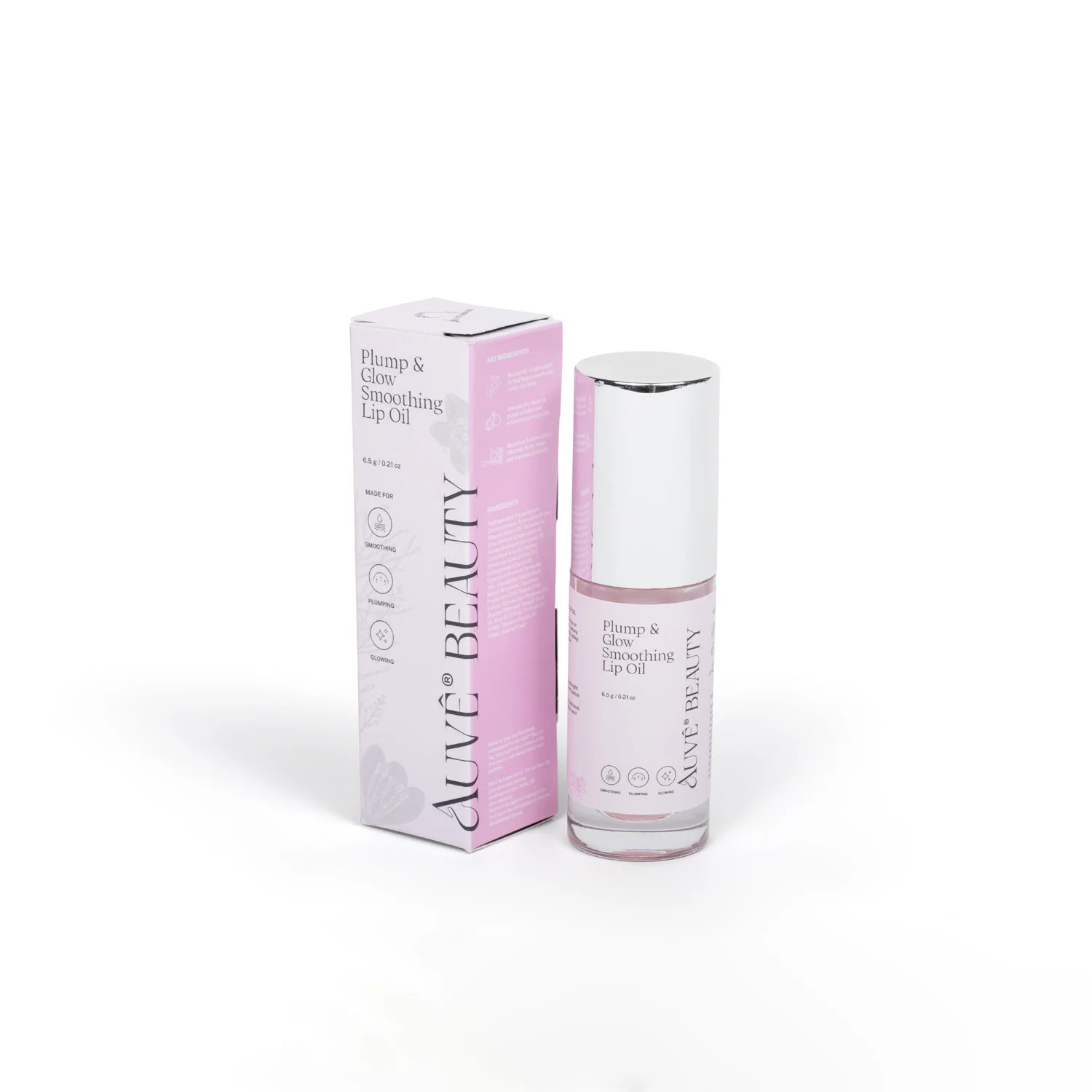 Plump & Glow Smoothing Lip Oil | Auvê Beauty