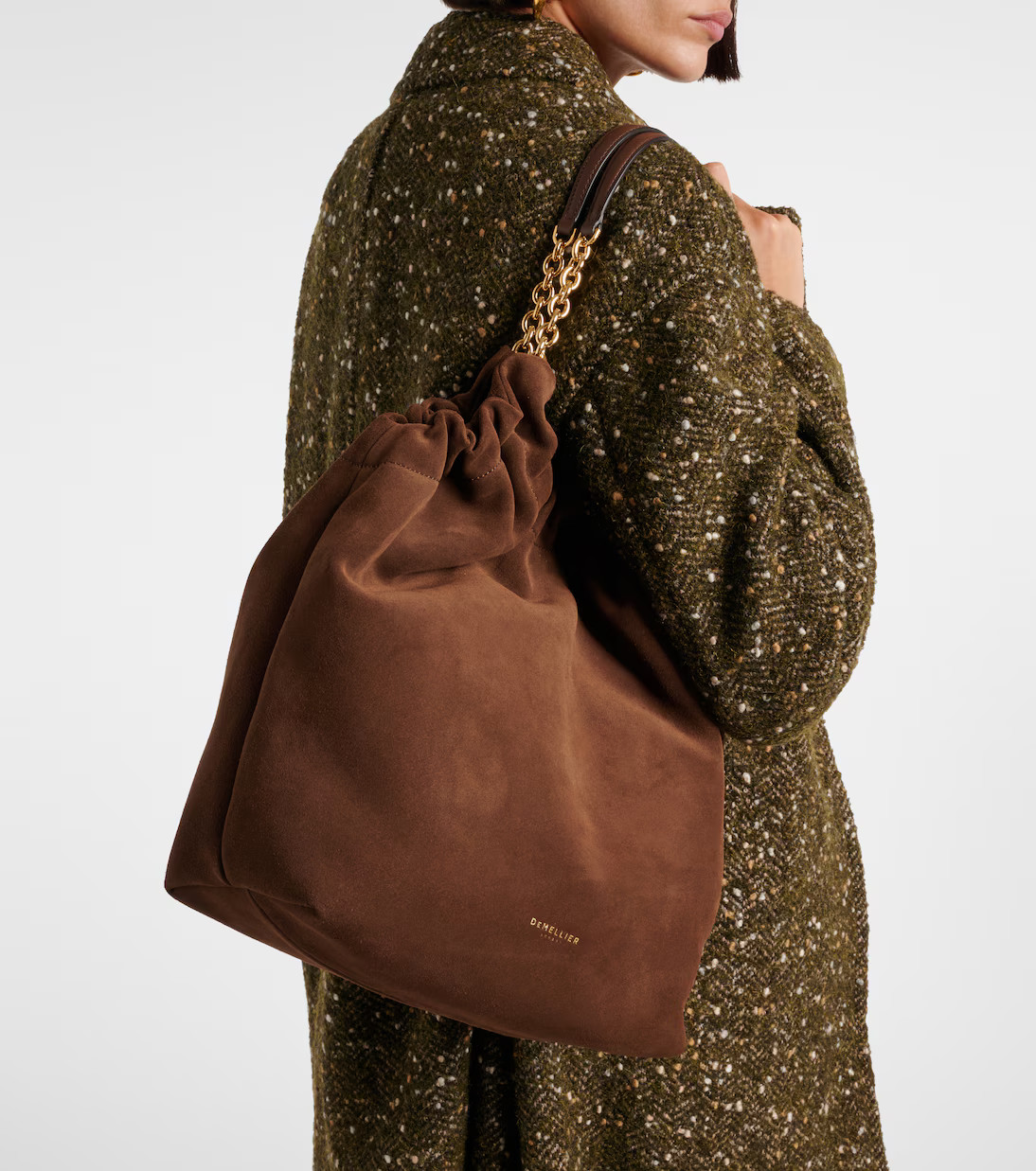 Miami suede shoulder bag | Mytheresa (UK)