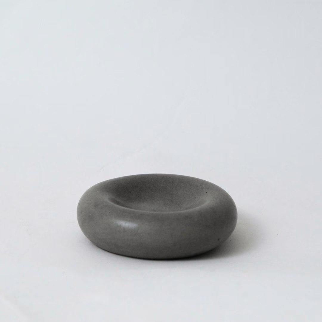 Stone Pebble Dish | Minimalist Concrete Handcrafted Decor | Jewelry, Spice Bowl, Salt Dish, Trink... | Etsy (US)