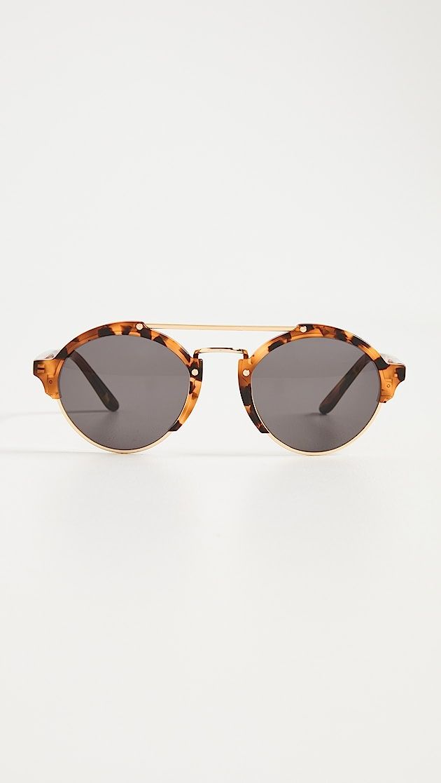 Milan II Light Tortoise Sunglasses | Shopbop
