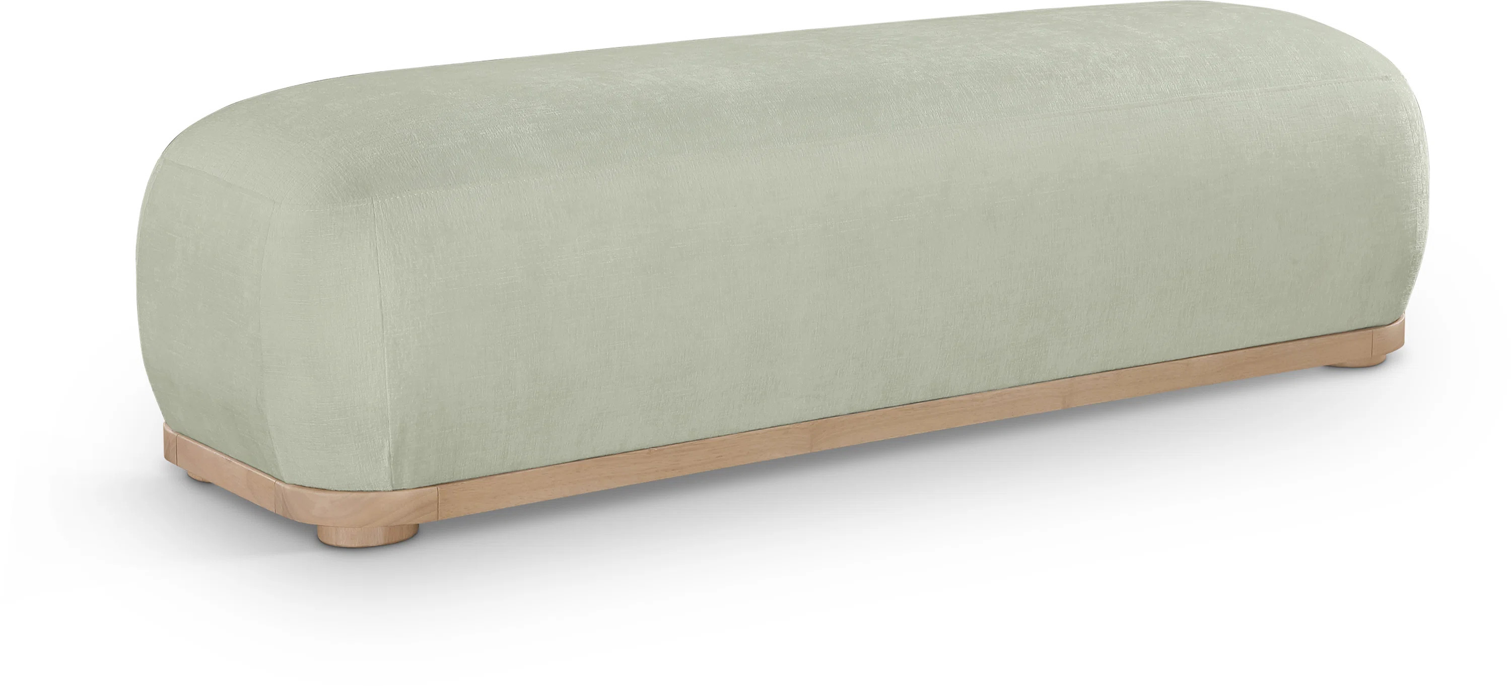 Rukie Chenille Fabric Bench | Wayfair North America