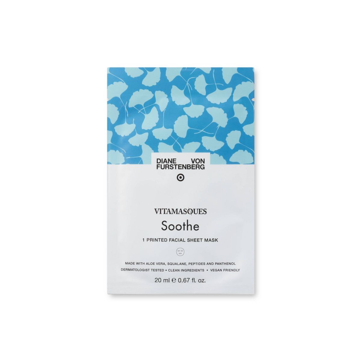 DVF for Target x Vitamasques Ginkgo Sheet Mask - Soothe - 0.67 fl oz | Target