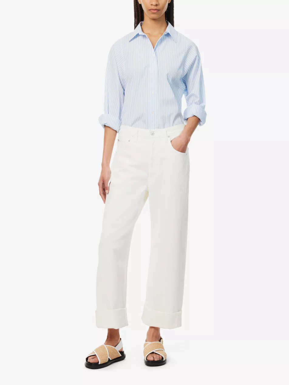 Ayla Baggy wide-leg high-rise jeans | Selfridges
