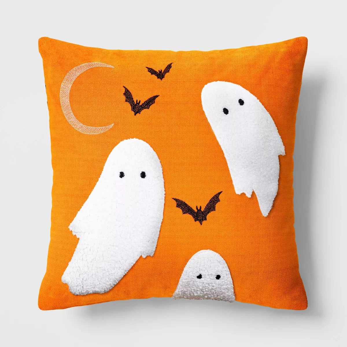 16" Square Reversible Ghosts Halloween Throw Pillow  - Hyde & EEK! Boutique™ | Target