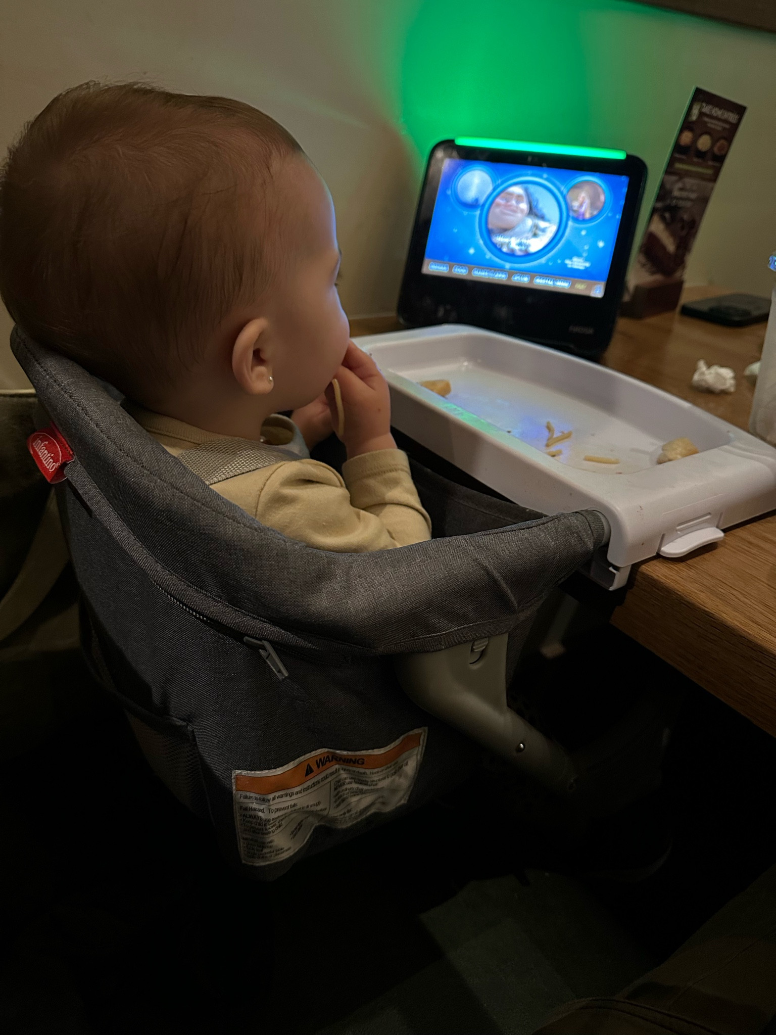 this one the go high chair is such a game changer! It attaches directly to the table and can be placed anywhere! I love that she sits in her own seat with a meal tray! Keeps my peace of mind knowing she is sitting in a clean seat! She loves it and will only sit in it! 

#LTKKids #LTKFamily #LTKBaby
