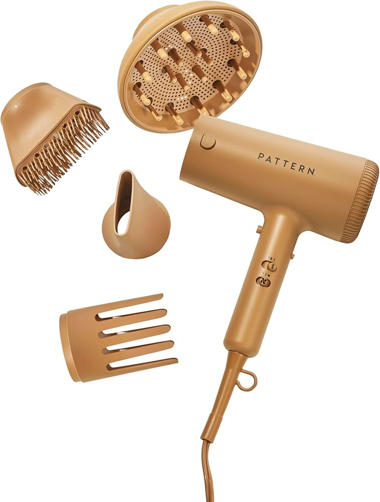 PATTERN by Tracee Ellis Ross Blow Dryer with Four Attachments for Curly, Coily & Tight Texture Ha... | Amazon (US)