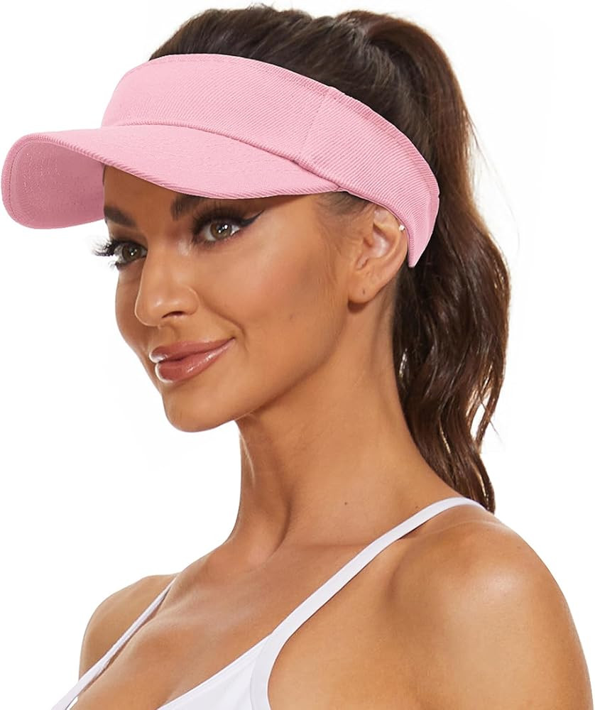 Sun Visor Hats Cotton Sun Protection Cap Hats Visor Hat | Amazon (US)