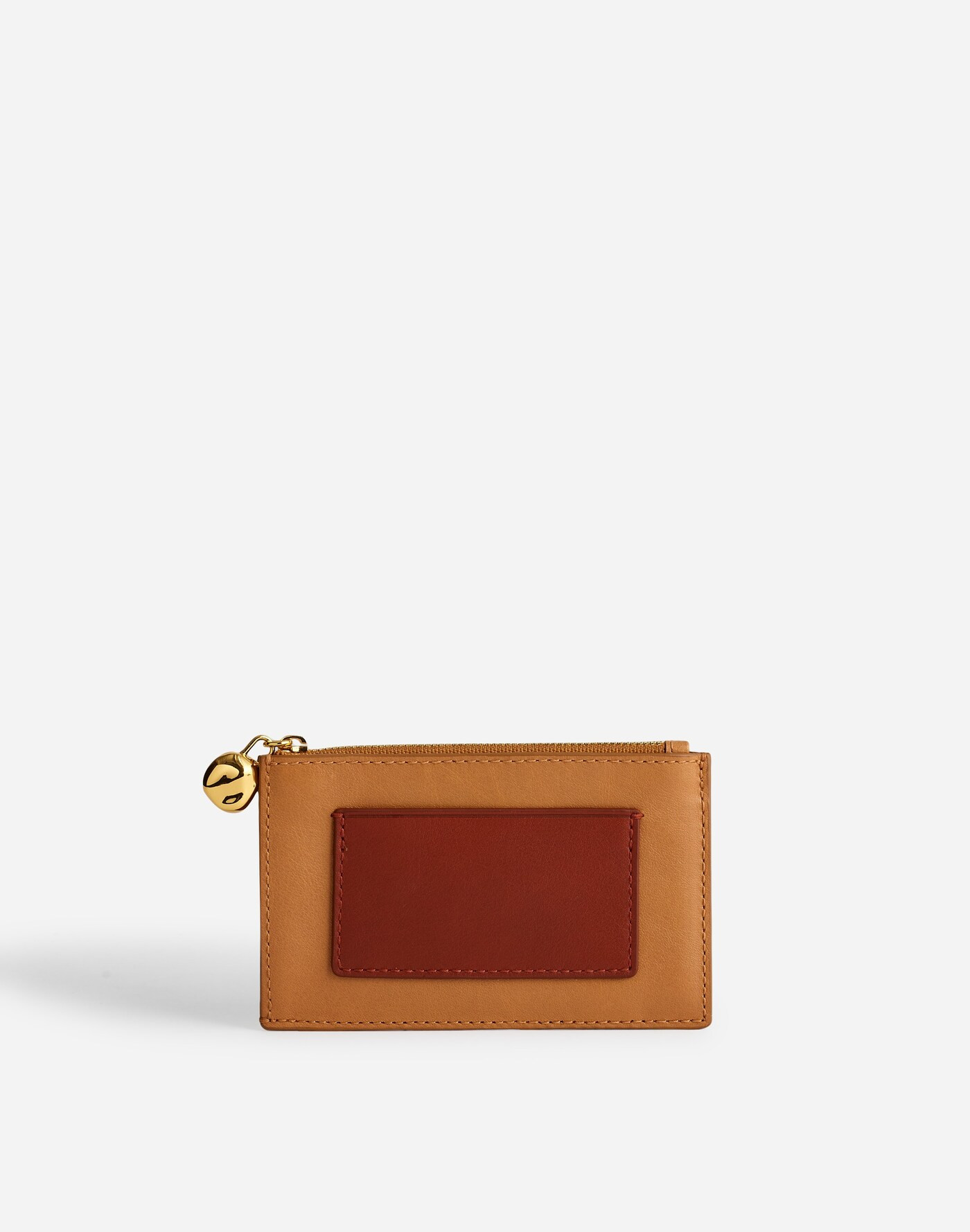 The Organic Hardware Zip Card Case | Madewell | Madewell