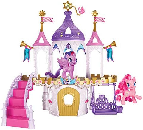 My Little Pony Friendship Castle Playset Including Twilight Sparkle and Pinkie Pie 3-inch Pony Figur | Amazon (UK)