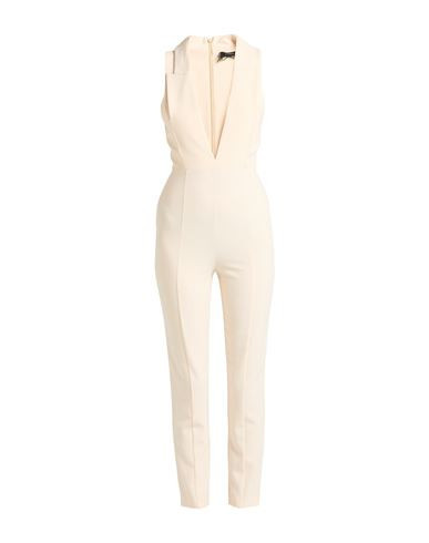 Patrizia Pepe Woman Jumpsuit Cream Size 4 Polyester, Elastane | YOOX (US)