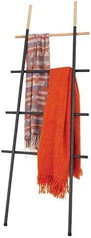 Decorative Blanket Ladder for Living Room Bedroom Bathroom, Black | Amazon (US)
