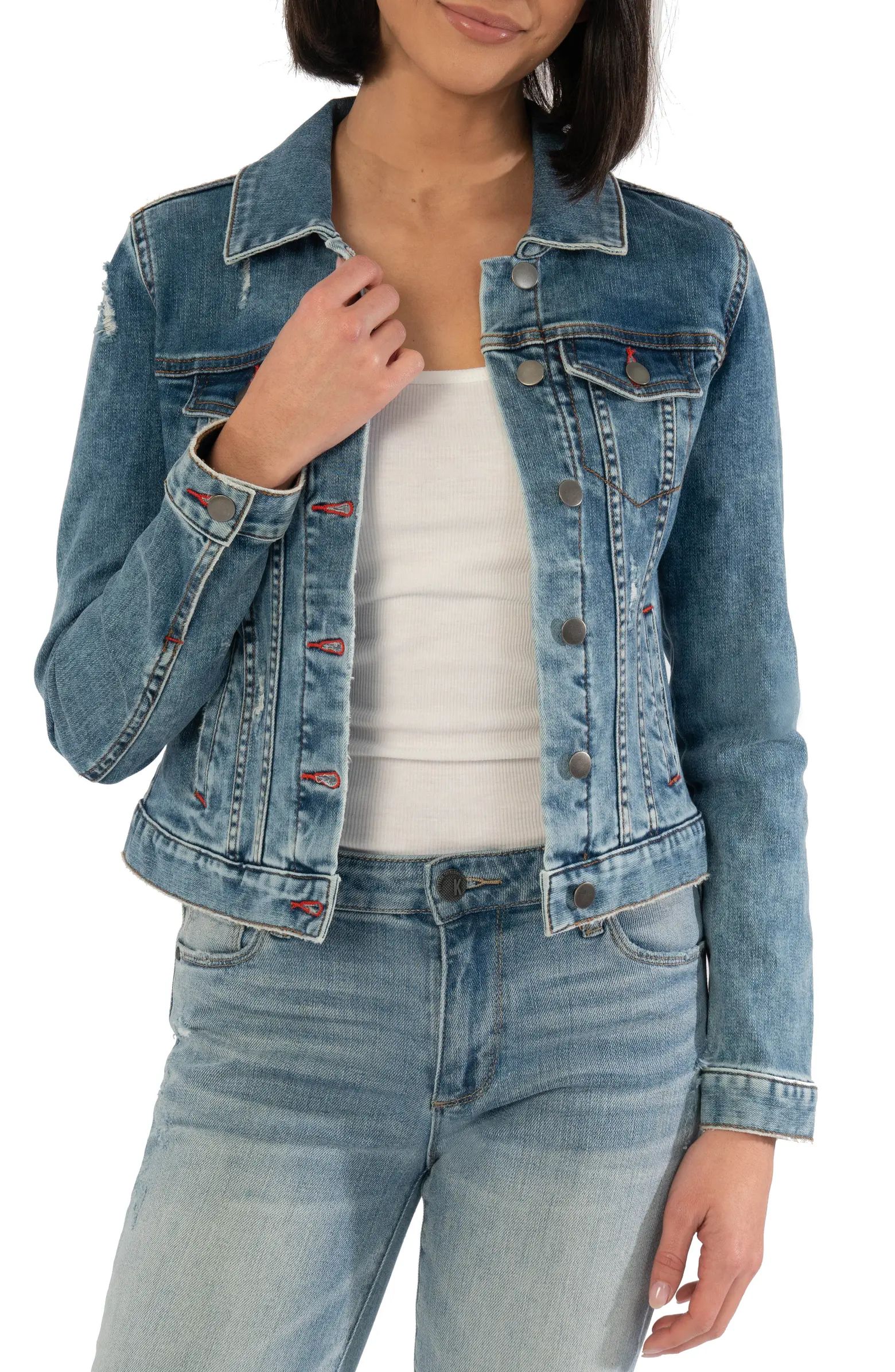 KUT from the Kloth Amelia Denim Jacket | Nordstrom | Nordstrom