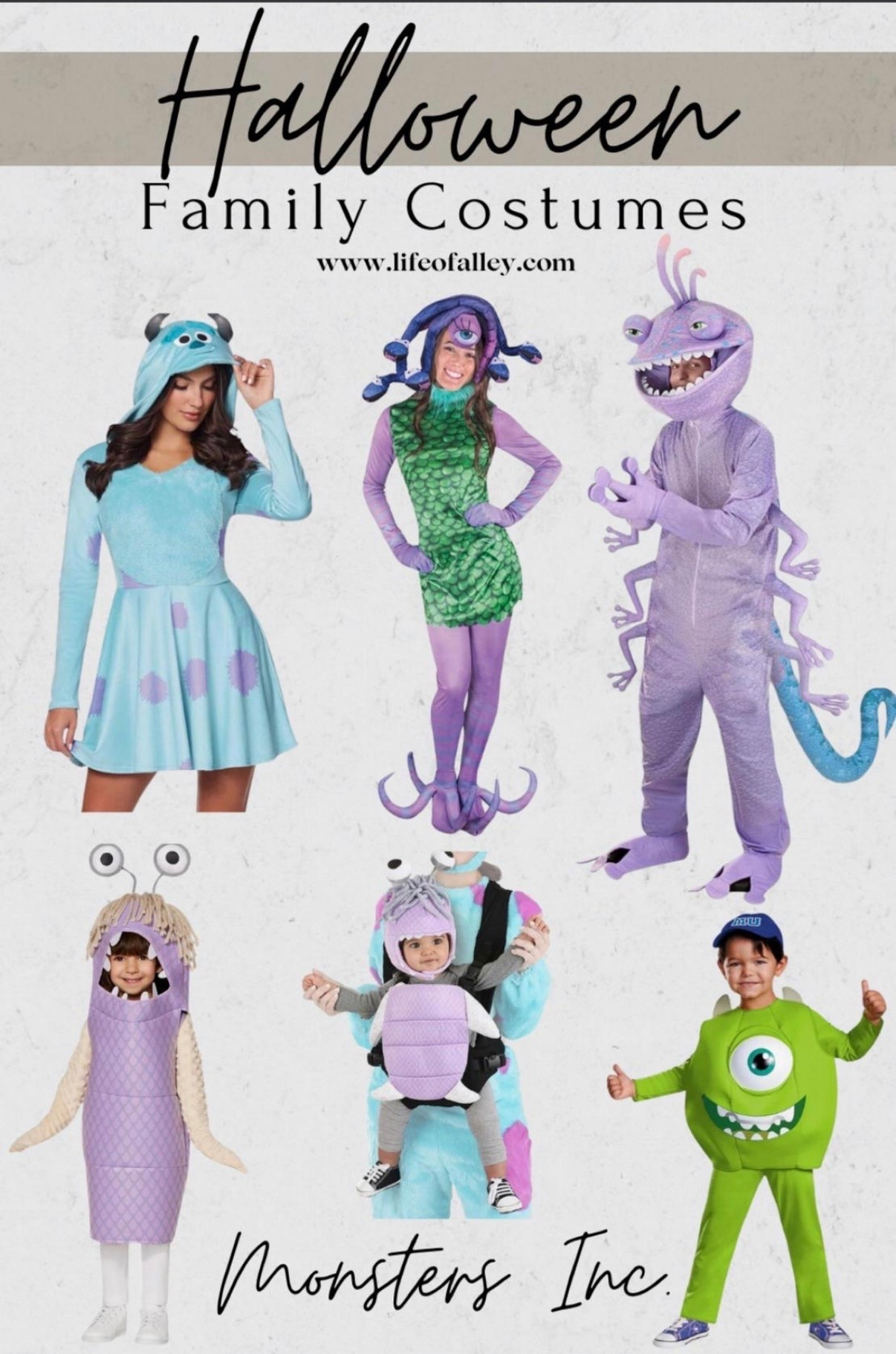Halloween costume idea- Monsters Inc. family costume!

#LTKSeasonal #LTKKids #LTKBaby