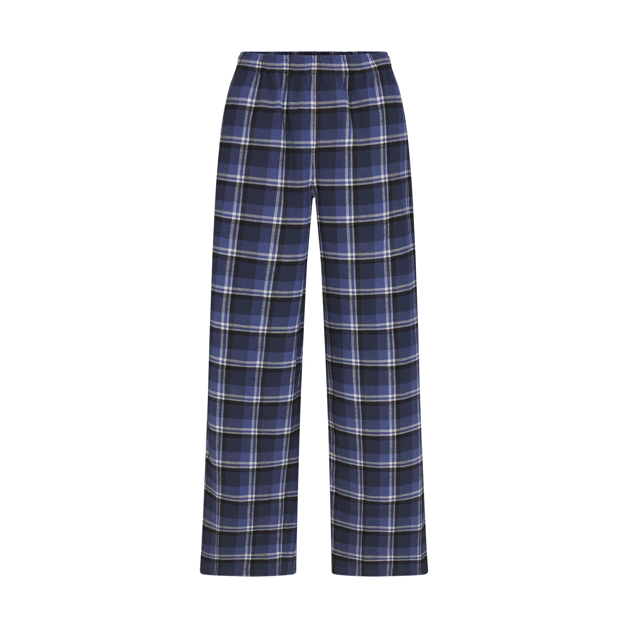 SKIMS Flannel Sleep Oversized Pants | Blue | 3XL | SKIMS (US)