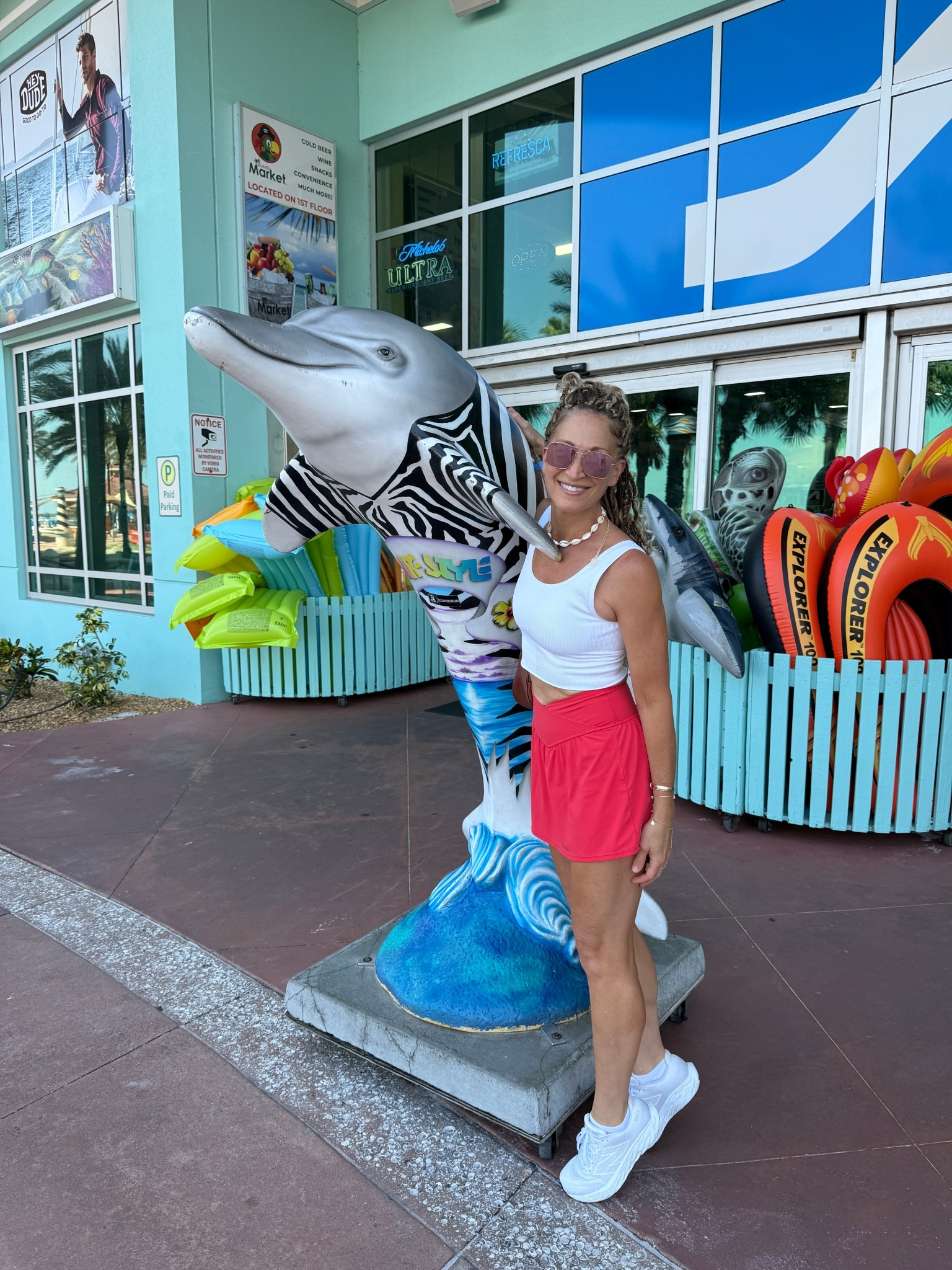 Perfect athletic wear for the gym, beach, everyday!  Is it a skirt?  Or shorts?  Or both?!  It’s both!  And it has sweet pockets!

#LTKActive #LTKFindsUnder50 #LTKTravel