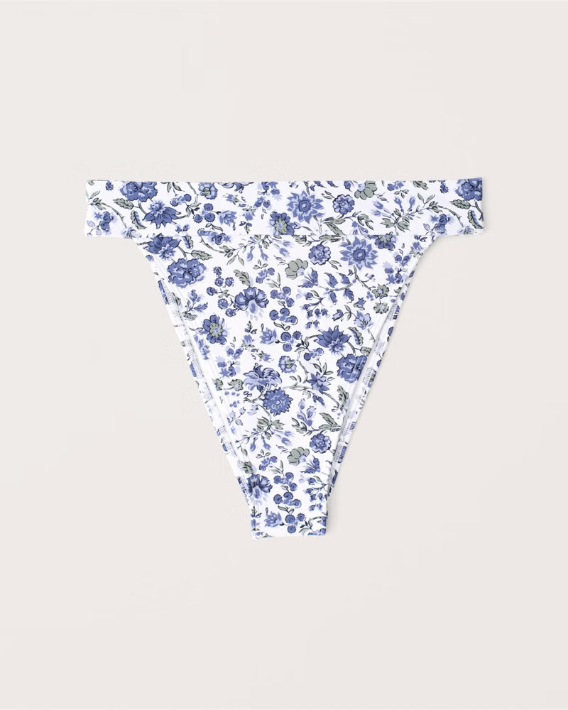 90s High-Waist High-Leg Cheeky Bottoms | Abercrombie & Fitch (US)