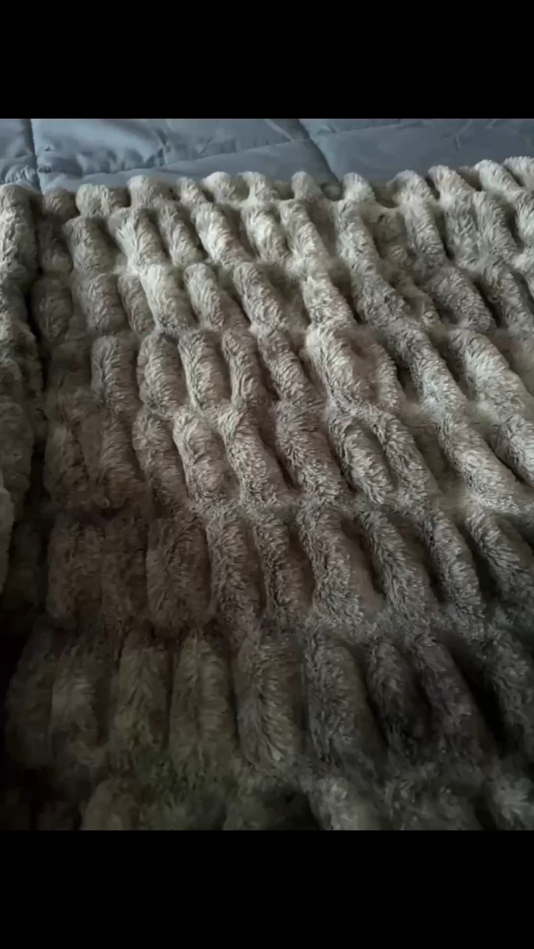 I finally have my own Lola blanket. Yes, they are just as soft and luxurious as you have heard. Definitely recommend. Mine is called. Smoky skies color in the medium. I’m using it as a throw on my bed. Beautiful grey tones. 
#lolablanket

#LTKGiftGuide #LTKHome