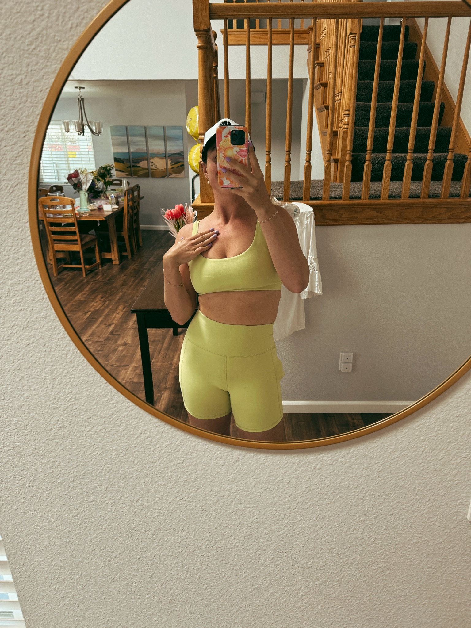 I’m a lime! 🍋‍🟩 

#LTKTravel #LTKFitness #LTKHome