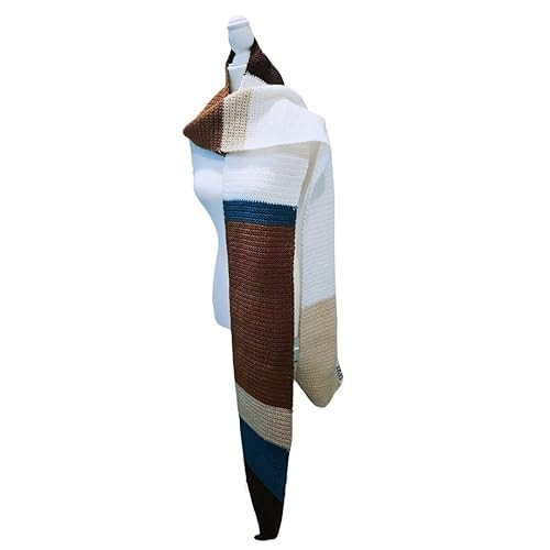 Women Winter Crochet Wrap Long Warm Scarf, The women scarfs made of acrylic, soft like cashmere, ... | Amazon (US)