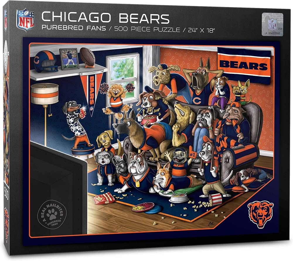 YouTheFan NFL Purebred Fans 500pc Puzzle - A Real Nailbiter | Amazon (US)