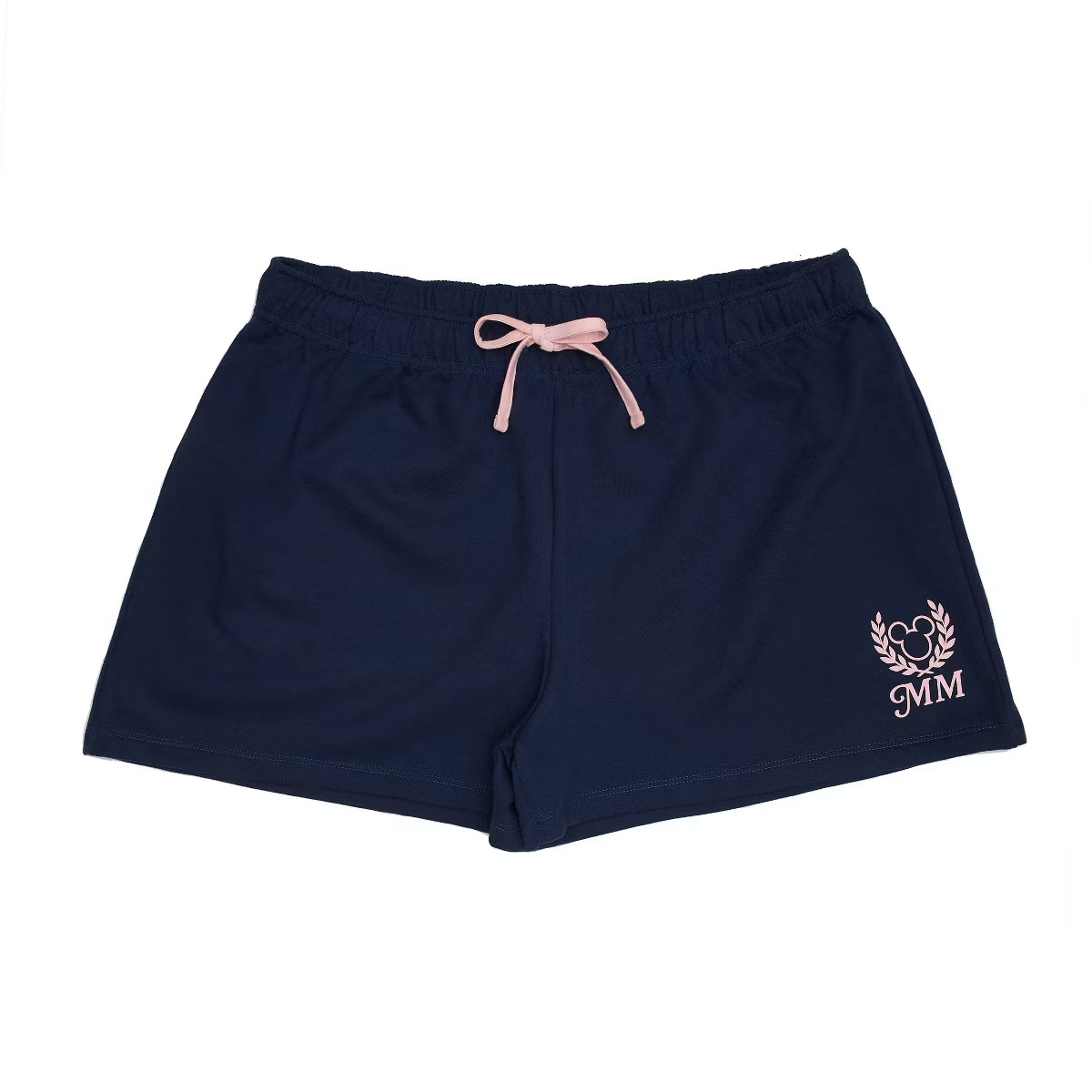 Women's Mickey's Clubhouse Fleece Shorts - Navy Blue | Target