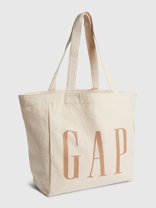Canvas Gap Logo Tote Bag | Gap (CA)