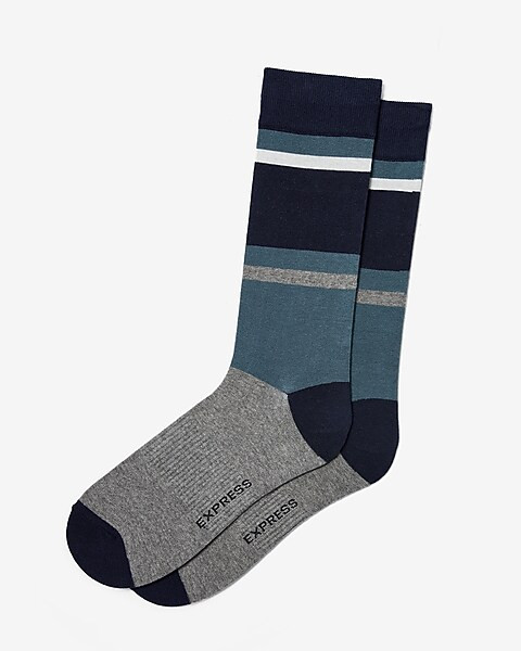 Color Block Dress Socks | Express