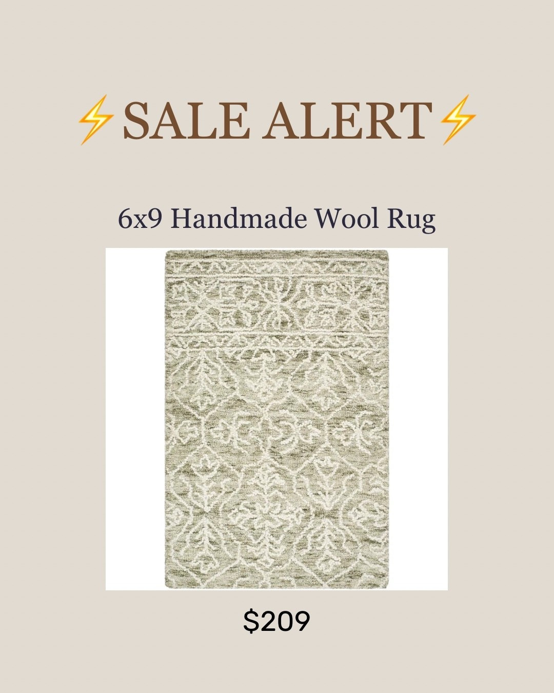 Wool area rug on my wishlist~ 

#LTKHome #LTKSaleAlert