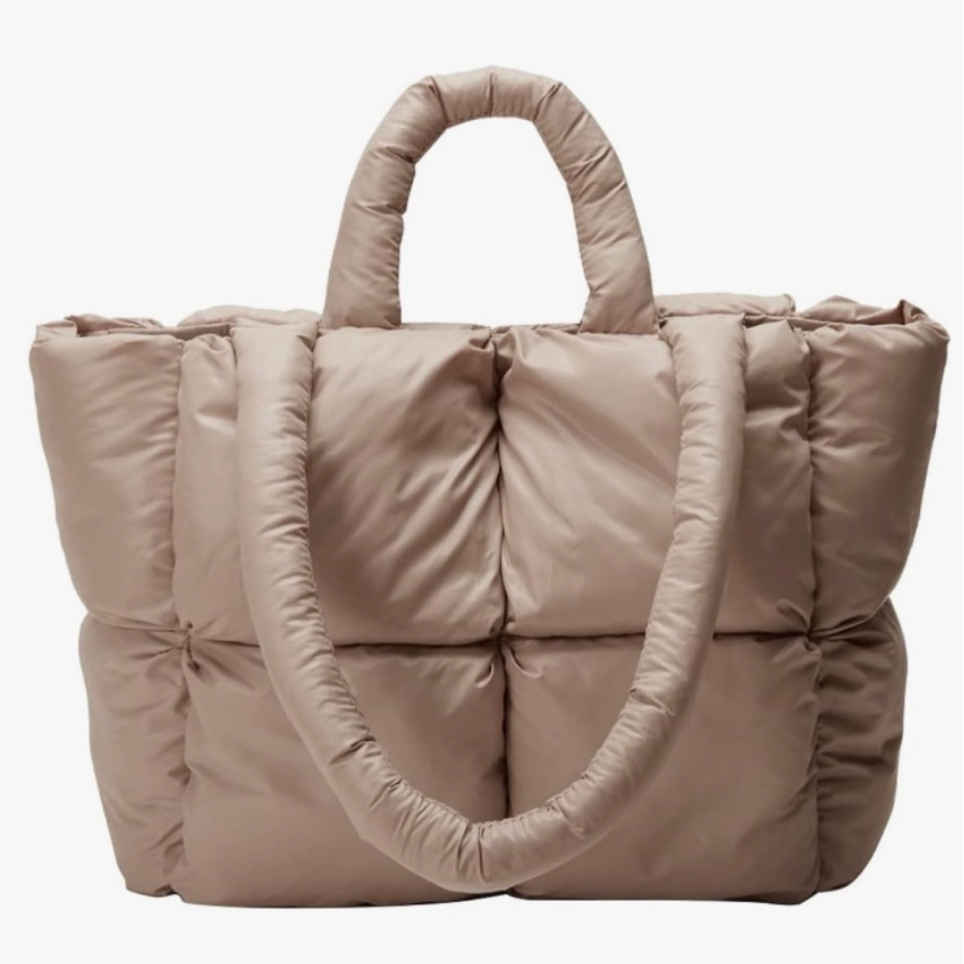 Padded Designer Puffer Puffy down Puffer Tote Bag for Women Quilted Puffy  Handbag Light Winter Padded Shoulder Bag Down Padding (White), Puffy Down  Knitting Bag Padded Bag