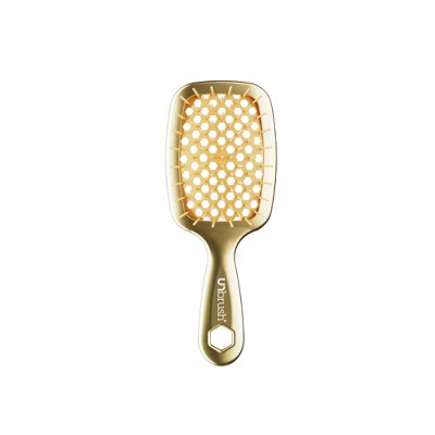 UNbrush Mini Hair Brush - Chrome Gold | Target