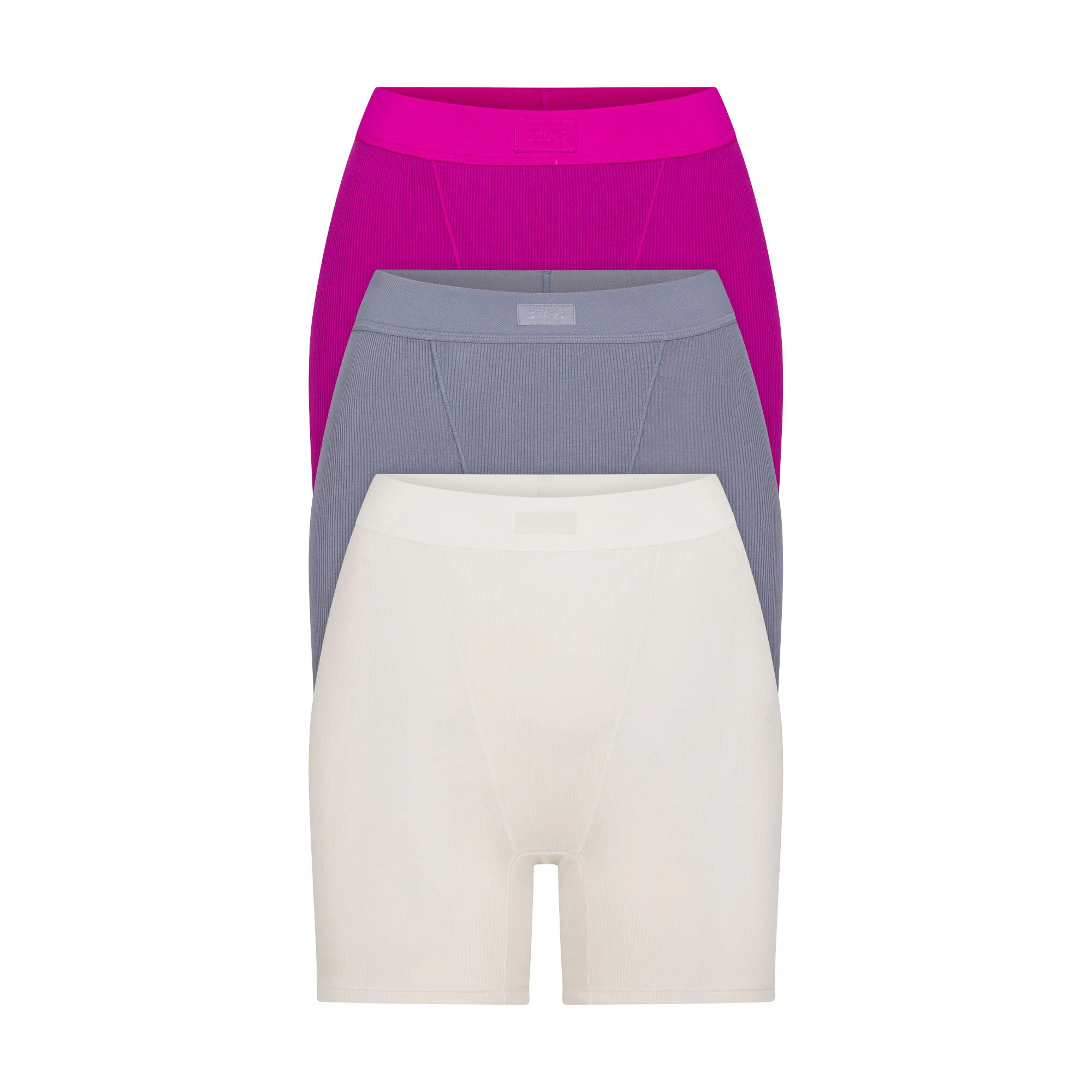 COTTON RIB BOXER 3-PACK | LOLLIPOP MULTI | SKIMS (US)
