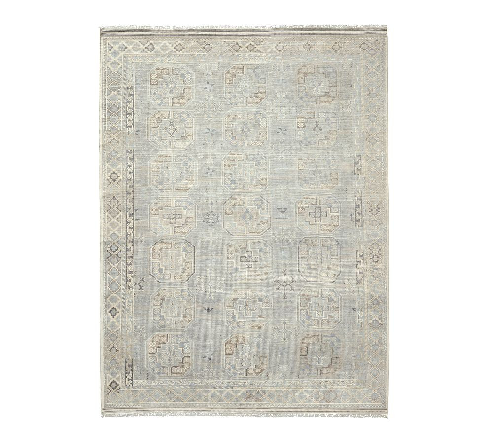 Merrin Hand-Knotted Wool Rug | Pottery Barn (US)