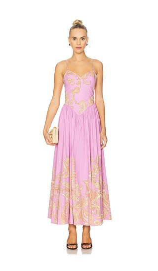 HEMANT AND NANDITA Maxi Dress in Lavender. - size M | Revolve Clothing (Global)