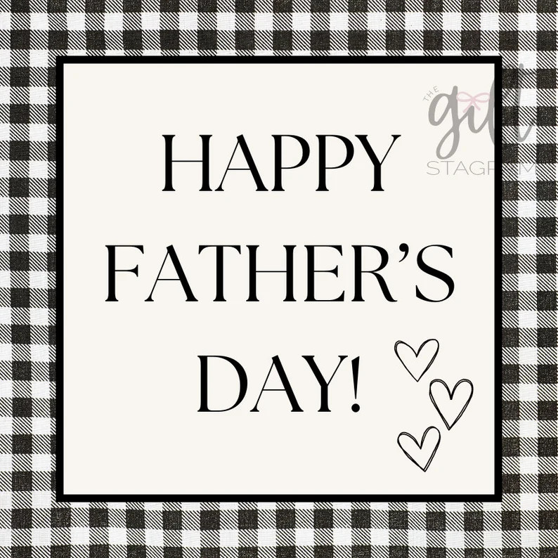 Happy Father's Day Gift Tag | DIGITAL DOWNLOAD | Printable Gift Tag | Father's Day Gift Ideas | 3... | Etsy (Global)