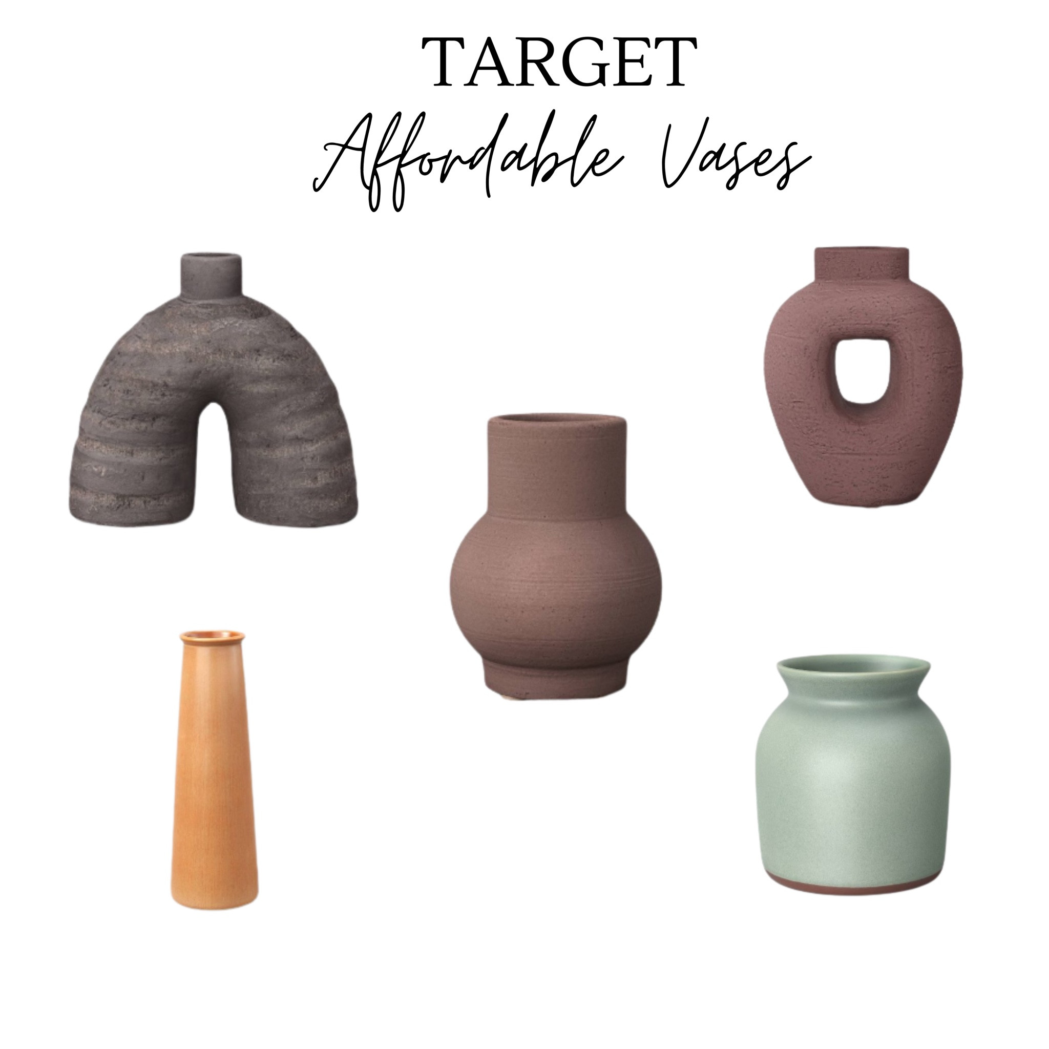 Affordable vases,
Target finds, ceramic vases, affordable vases, unique vases, modern vases

#LTKhome #LTKsalealert #LTKstyletip