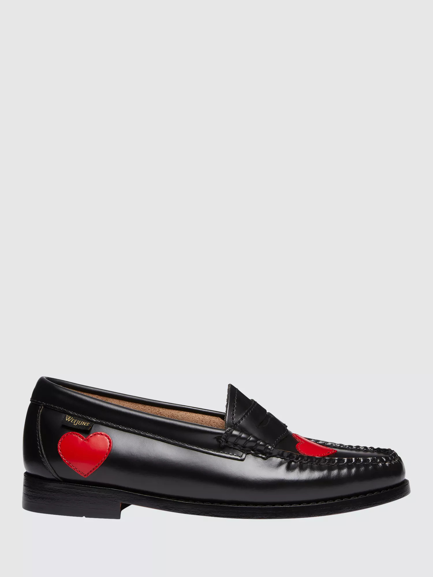 G.H.BASS Penny Love Polished Leather Loafers | John Lewis (UK)