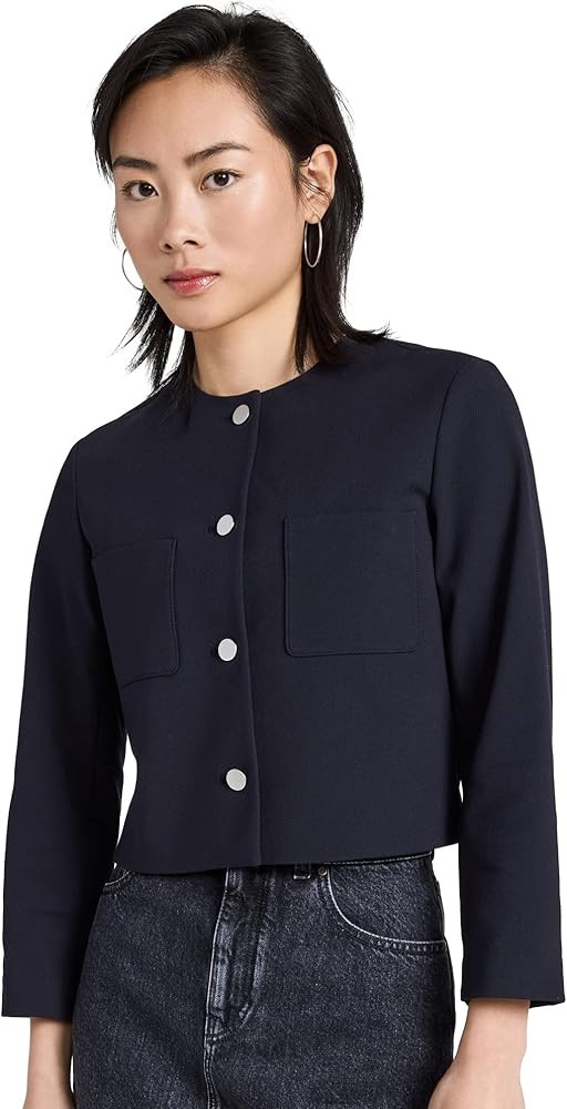 Theory Women's Short Crop Jacket Neoteric | Amazon (US)