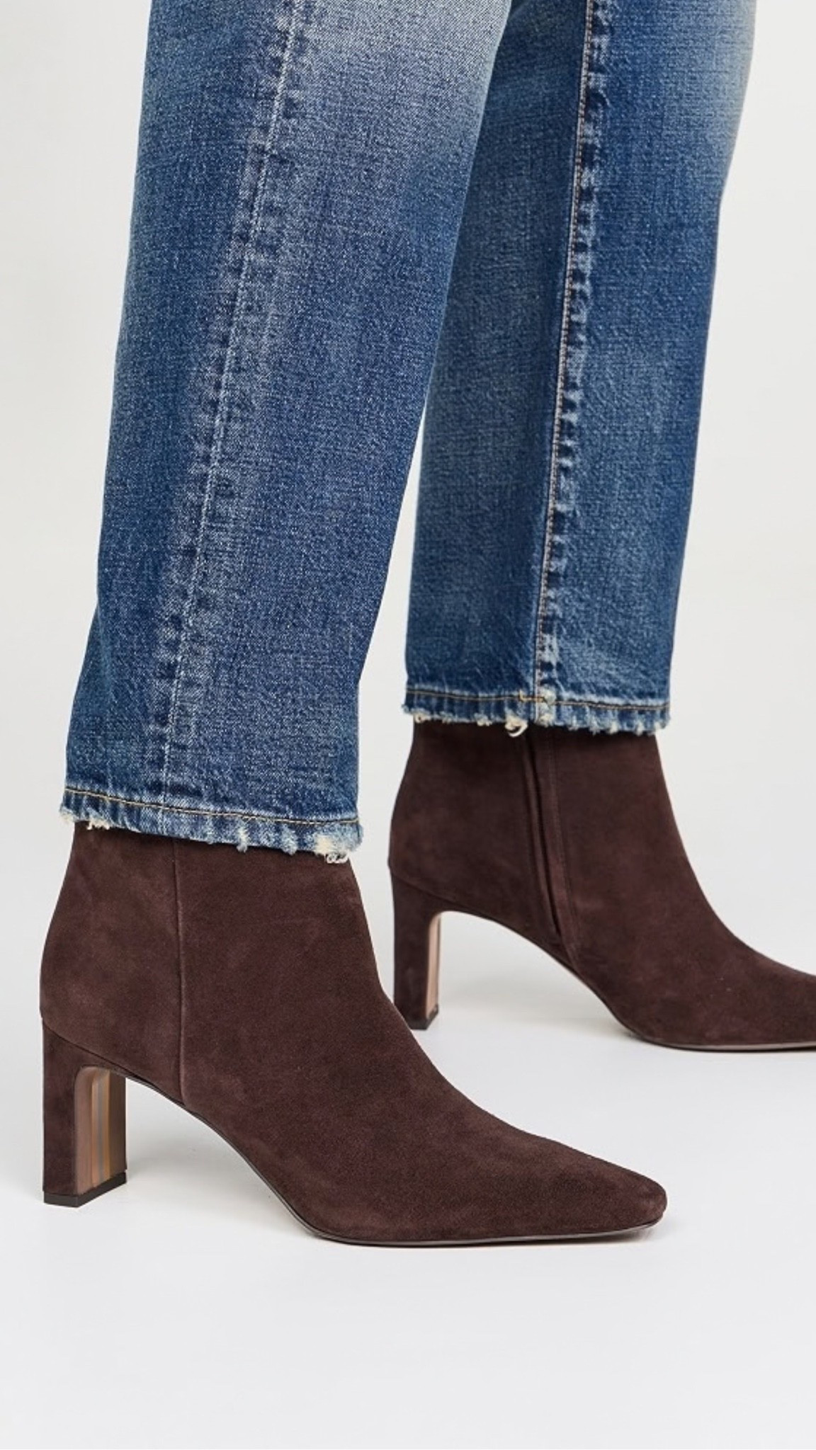 LOVE these Sam Edelman booties. The price is amazing, the block heel makes them comfortable, and they come in so many colors! These go with everything!!