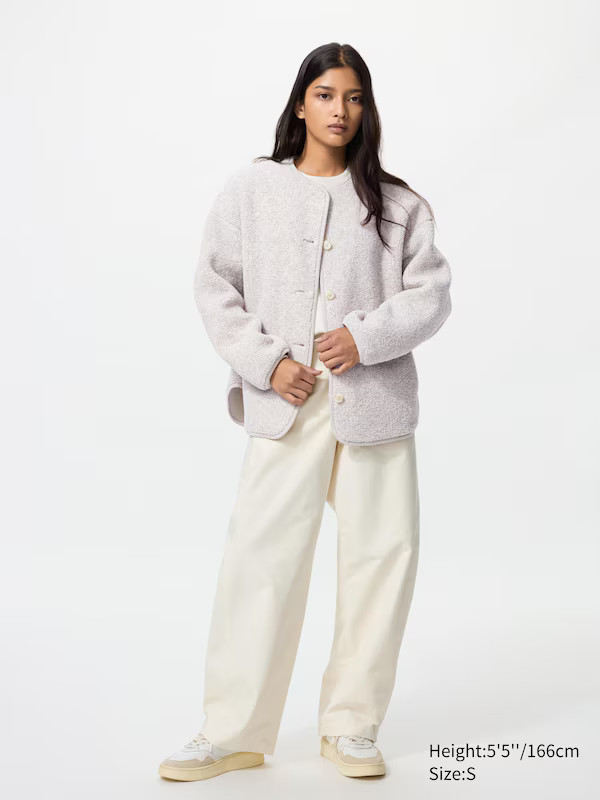 Cardigan Pile Oversized | Uniqlo IT