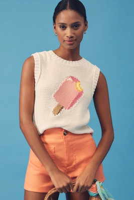 Maeve Linen Blend Icon Sweater Tank Top | Anthropologie (US)