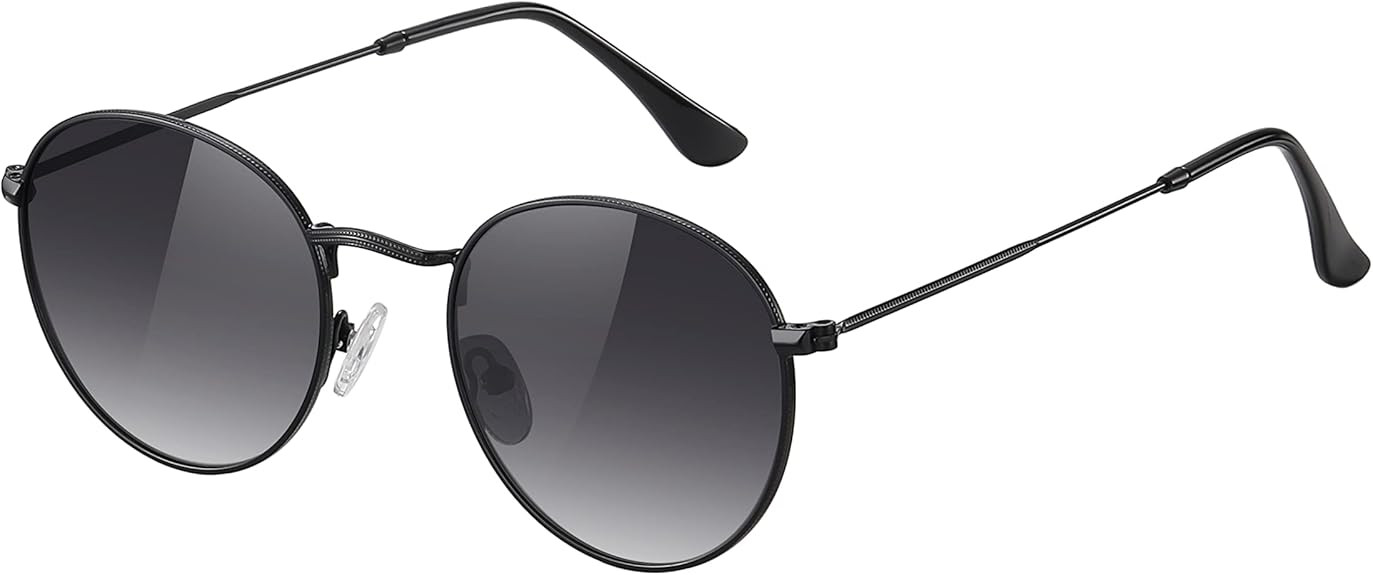 Round Sunglasses Women Men - Trendy Small Circle Polarized Sun Glasses UV Protection | Amazon (US)