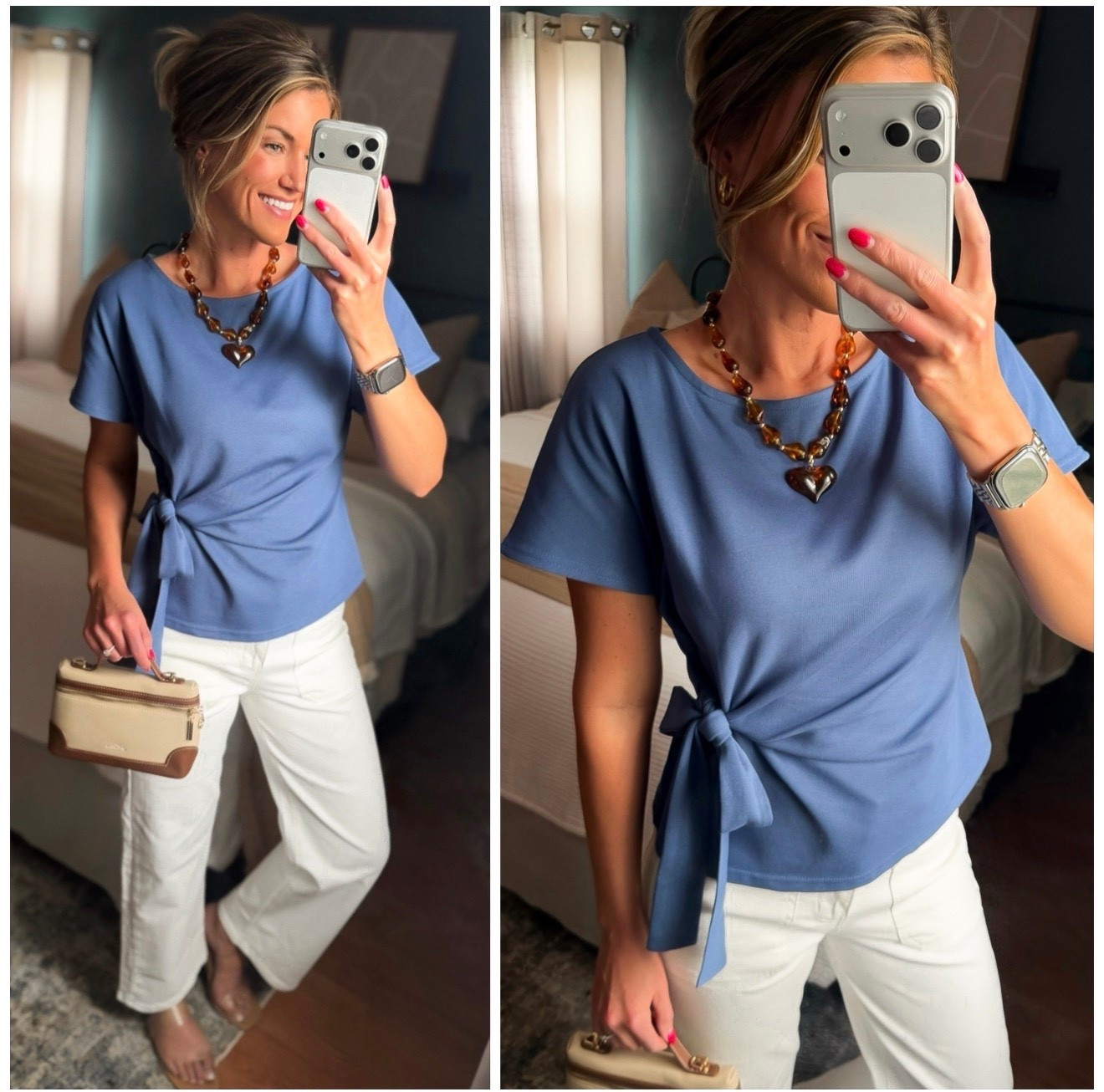 Amazon fashion finds. 
Top/small (runs a little big)
Jeans 6 (size down if between)


#LTKOver40 #LTKSeasonal #LTKootd