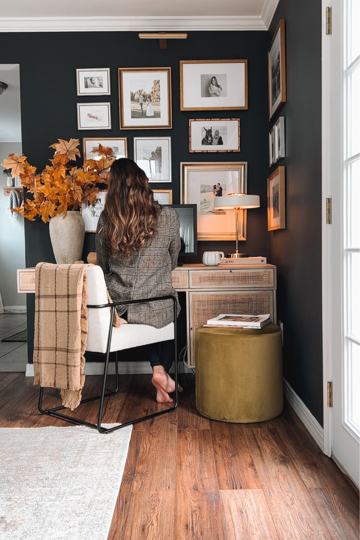 Home office corner 

#LTKhome #LTKSeasonal