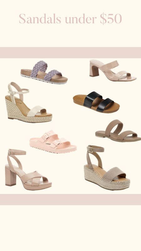 DSW sandals are under $50 (select styles) #sandals #birkenstocks #dolcevita #reef

#LTKunder50 #LTKshoecrush #LTKsalealert
